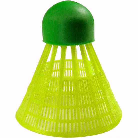 Volani Badminton Nylon 24 Pezzi - Palline Allenamento Gialle/Bianche, Per Principianti E Competizioni - Foto 4