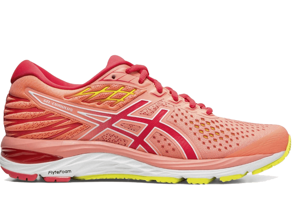 asics gel cumulus rosa