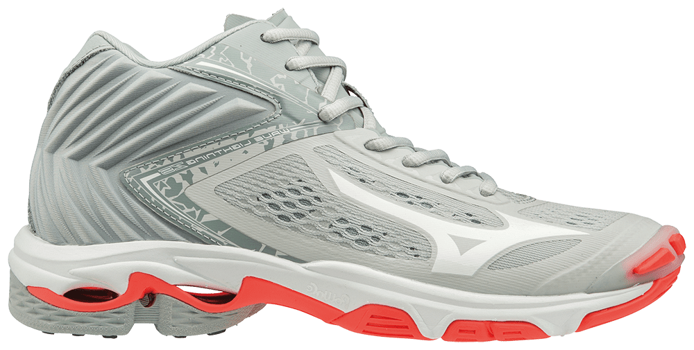 SCARPA DA PALLAVOLO DA DONNA MIZUNO WAVE LIGHTNING MID GRIGIA - Tecnica  Sport