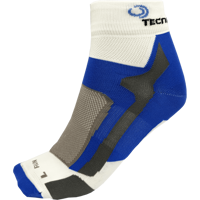 CALZE DA RUNNING MICO TECNICA SPORT AZZURRE BIANCHE