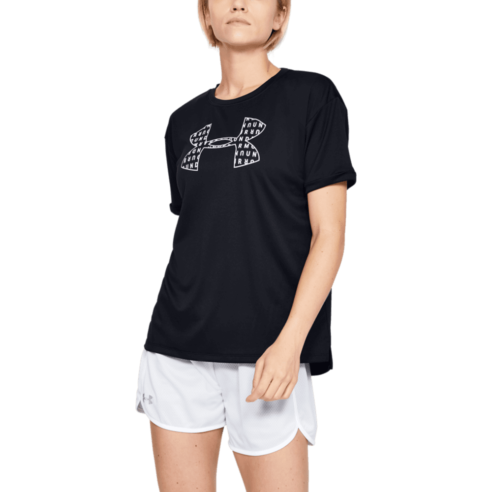 magliette under armour nera donna