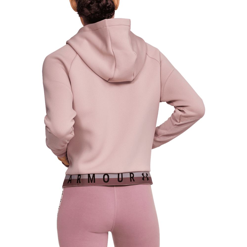 felpa under armour nera e bianca donna