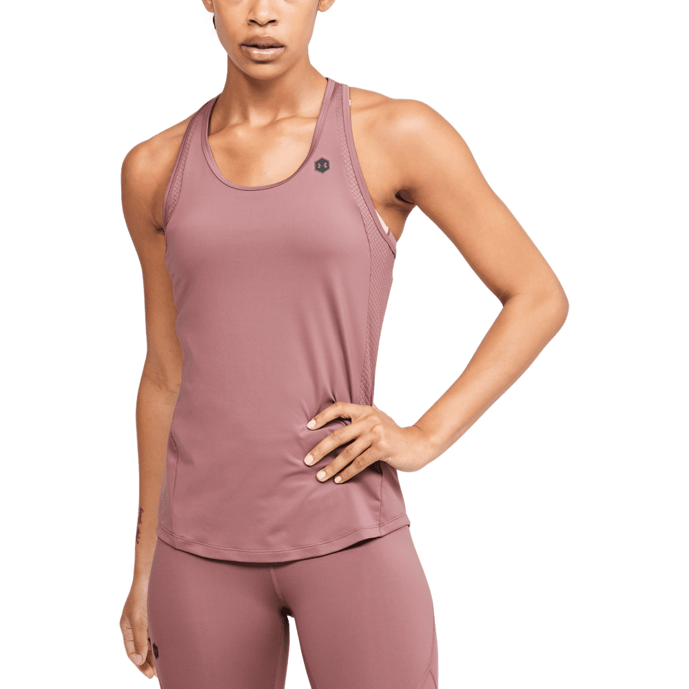 tuta under armour donna rosa