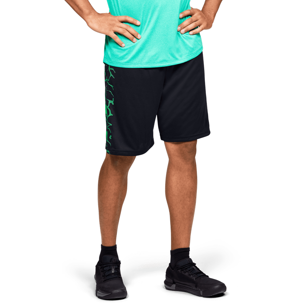 tuta under armour verde e nera