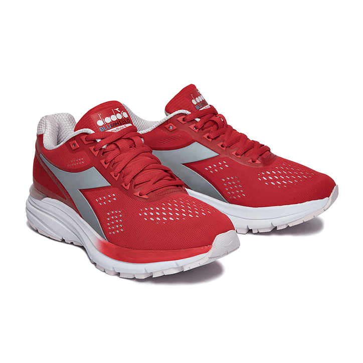 diadora running bambino rosse