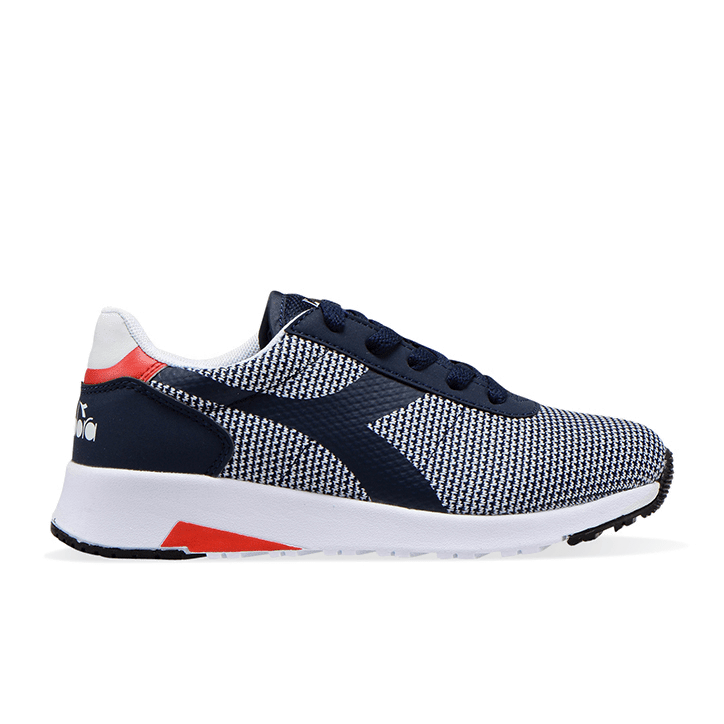 diadora running bambino nero
