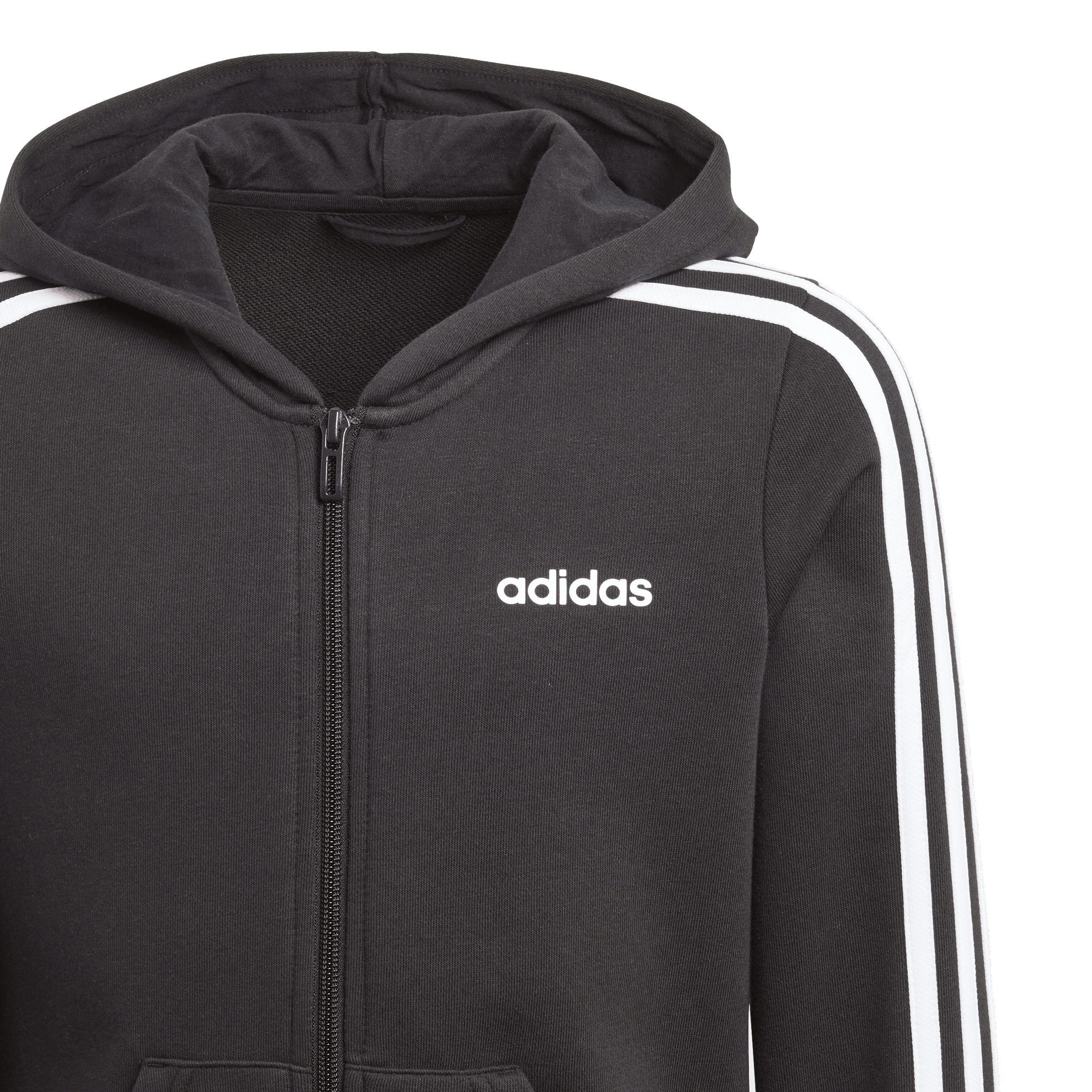 felpa con zip e cappuccio adidas