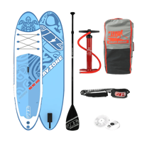 SUP GONFIABILE H2 KAME 10'10" CON PAGAIA, ZAINO, POMPA, LEASH