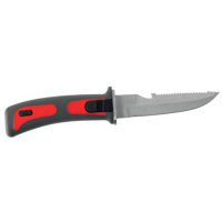 COLTELLO DA SUB SEAC SUB BAT ROSSO 