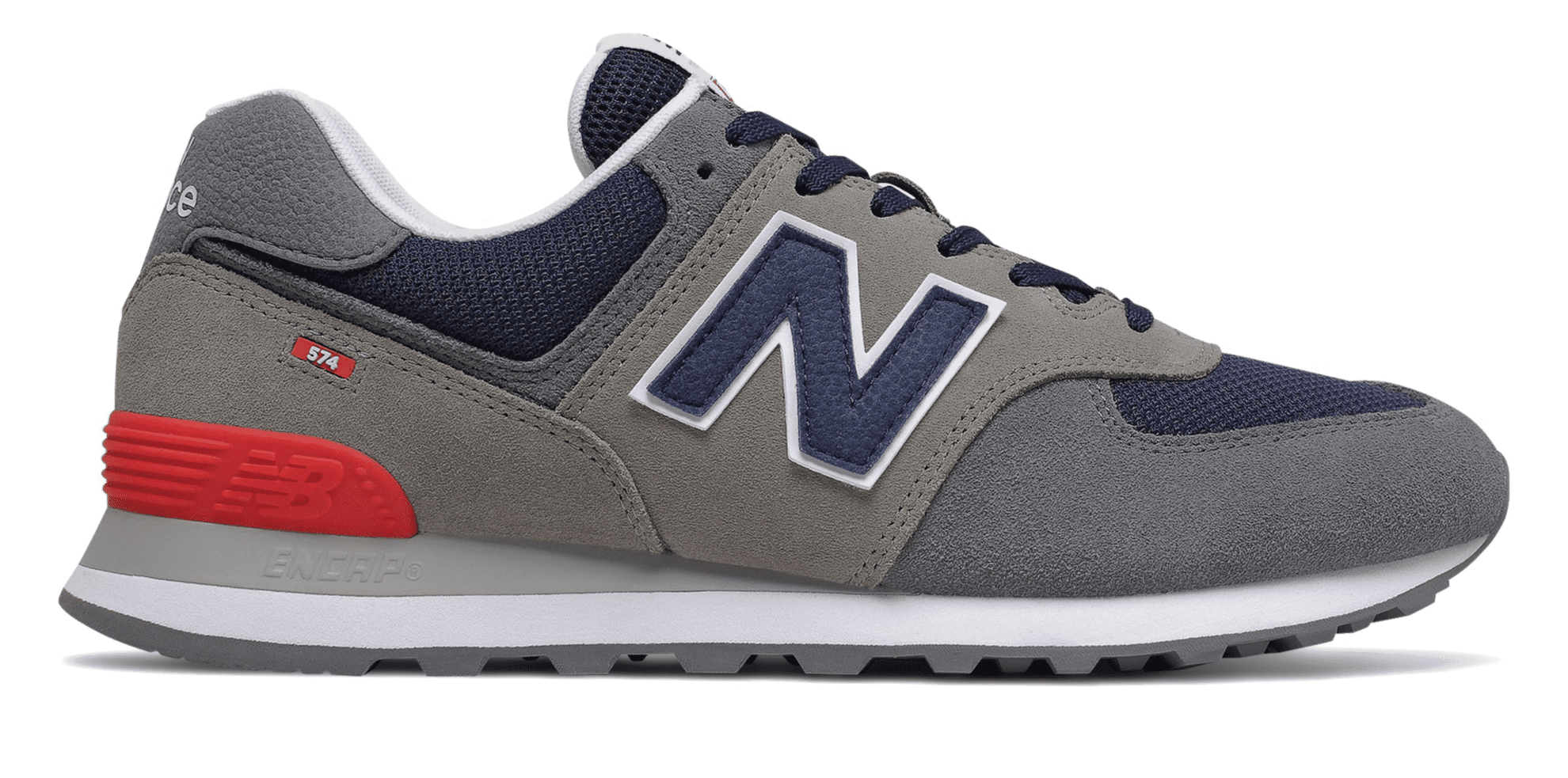 SCARPA LIFESTYLE DA UOMO NEW BALANCE 574 GRIGIO BLU - Tecnica Sport