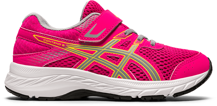 SCARPA DA CORSA DA BAMBINA ASICS GEL-CONTEND 6 PS ROSA - Tecnica Sport