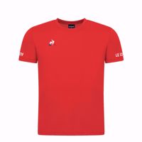 T-SHIRT A MANICA CORTA DA UOMO LE COQ SPORTIF TEE SS N°3 M NEW OPTICAL ROSSA