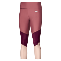 LEGGINGS RUNNING DONNA MIZUNO IMPULSE CORE 3/4 TIGHT TRICOLOR 