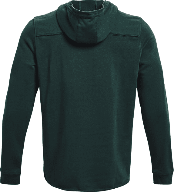 FELPA CON CAPPUCCIO UOMO UNDER ARMOUR PROJECT ROCK VERDE SCURO CON