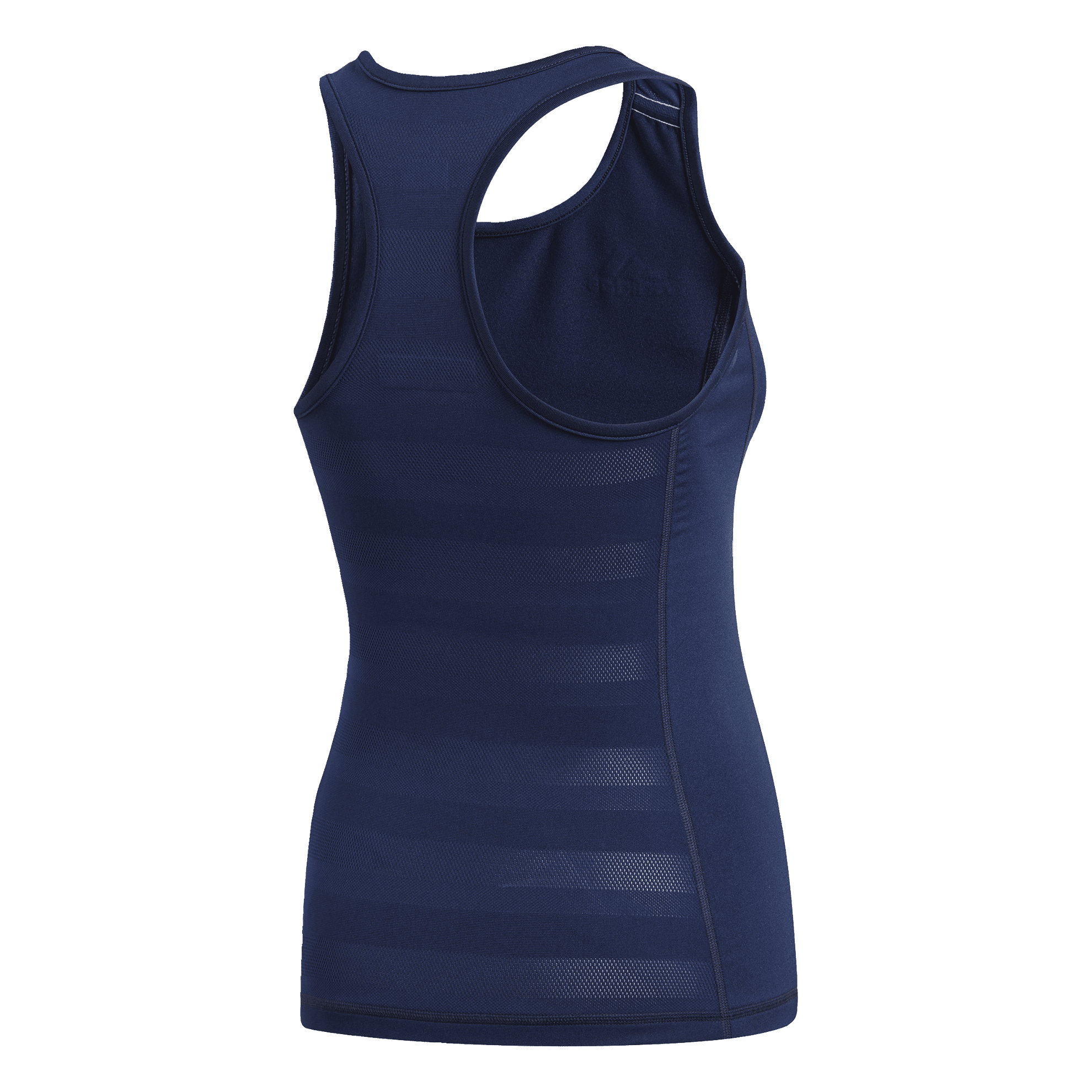 CANOTTA TENNIS DONNA ADIDAS CON DESIGN A COMPRESSIONE BLU