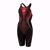 COSTUME DA GARA DONNA SPEEDO LZR INTENT OPBK KSKN AF NERO/ROSSO