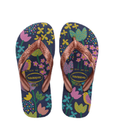 INFRADITO KIDS HAVAIANAS BLU CON FANTASIA FLOREALE