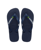 INFRADITO UNISEX HAVAIANAS BRASIL LOGO BLU NAVY 