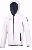 GIACCA ANTIVENTO UNISEX MIZUNO TEAM NAGASAKI MICRO JACKET BIANCO/BLU