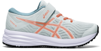 SCARPA DA CORSA DA BAMBINA ASICS PATRIOT 12 PS AZZURRA ROSA