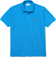 POLO DA UOMO LACOSTE MANICA CORTA REGULAR AZZURRA