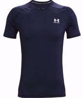 T-SHIRT UOMO MANICA CORTA UNDER ARMOUR FITTED BLU 