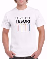 T-SHIRT UNISEX MANICA CORTA - VIE DEI TESORI