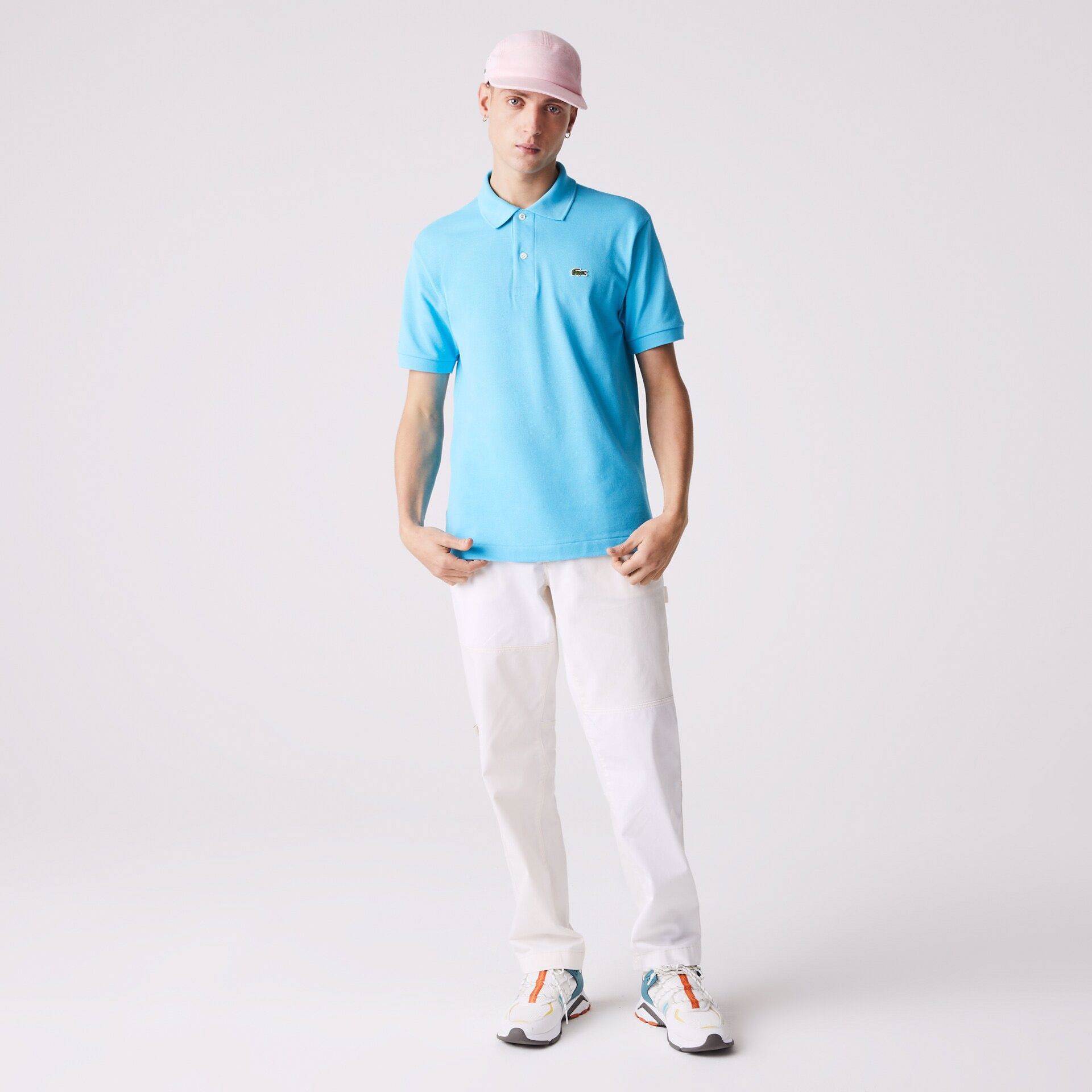 POLO A MANICA CORTA DA UOMO LACOSTE L1212 QMR Tecnica Sport