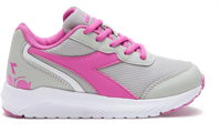 SCARPA RUNNING JUNIOR DIADORA FALCON CON I LACCI GRIGIA/ROSA C1556