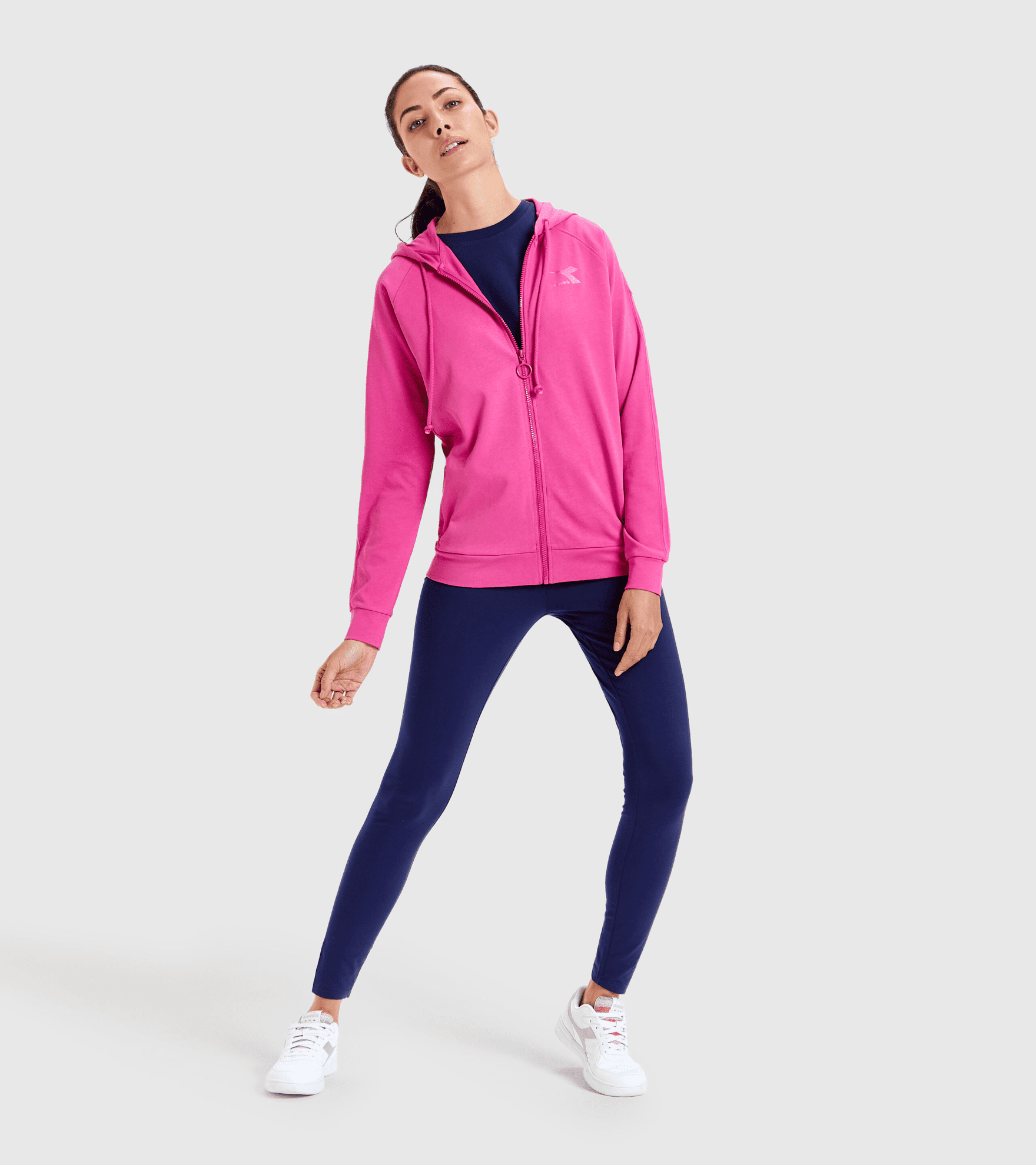 Felpa diadora rosa discount