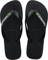 INFRADITO DA MARE UNISEX HAVAIANAS BRASIL LOGO BLACK-BLACK 4110850 1069