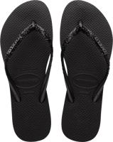 INFRADITO DA MARE DA DONNA HAVAIANAS SLIM GLITTER II BLACK-DARK GREY 4146975 4057