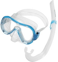 SET MASCHERA E TUBO SEACSET BIS PANAREA BLU 