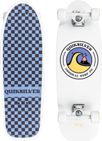 SKATEBOARD BUBBLES 9 QUIKSILVER WHT EGL22BUB28