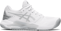 SCARPA DA TENNIS DA DONNA ASICS CHALLENGER 13 PADEL WHITE PURE SILVER 1042A205 100