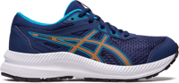 SCARPA DA RUNNING JUNIOR ASICS CONTEND 8 GS INDIGO BLUE SUN PEACH 1014A259 405