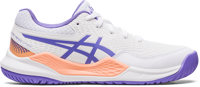 SCARPA DA TENNIS JUNIOR ASICS RESOLUTION 9 GS WHITE AMETHYST 1044A067 101