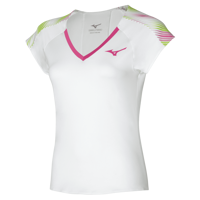 Picture of T-SHIRT A MANICA CORTA DA TENNIS DA DONNA MIZUNO PRINTED TEE 62GAA201 98