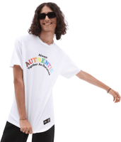 Picture of T-SHIRT A MANICA CORTA DA UOMO VANS 2023 PRIDE VN0008D2 WHT