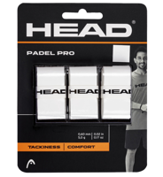 OVERGRIP PADEL HEAD PADEL PRO 3 PCS BIANCO 