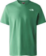 T-SHIRT A MANICA CORTA DA UOMO THE NORTH FACE  RED BOX TEE DEEP GRASSGREEN NF0A2TX2 N11