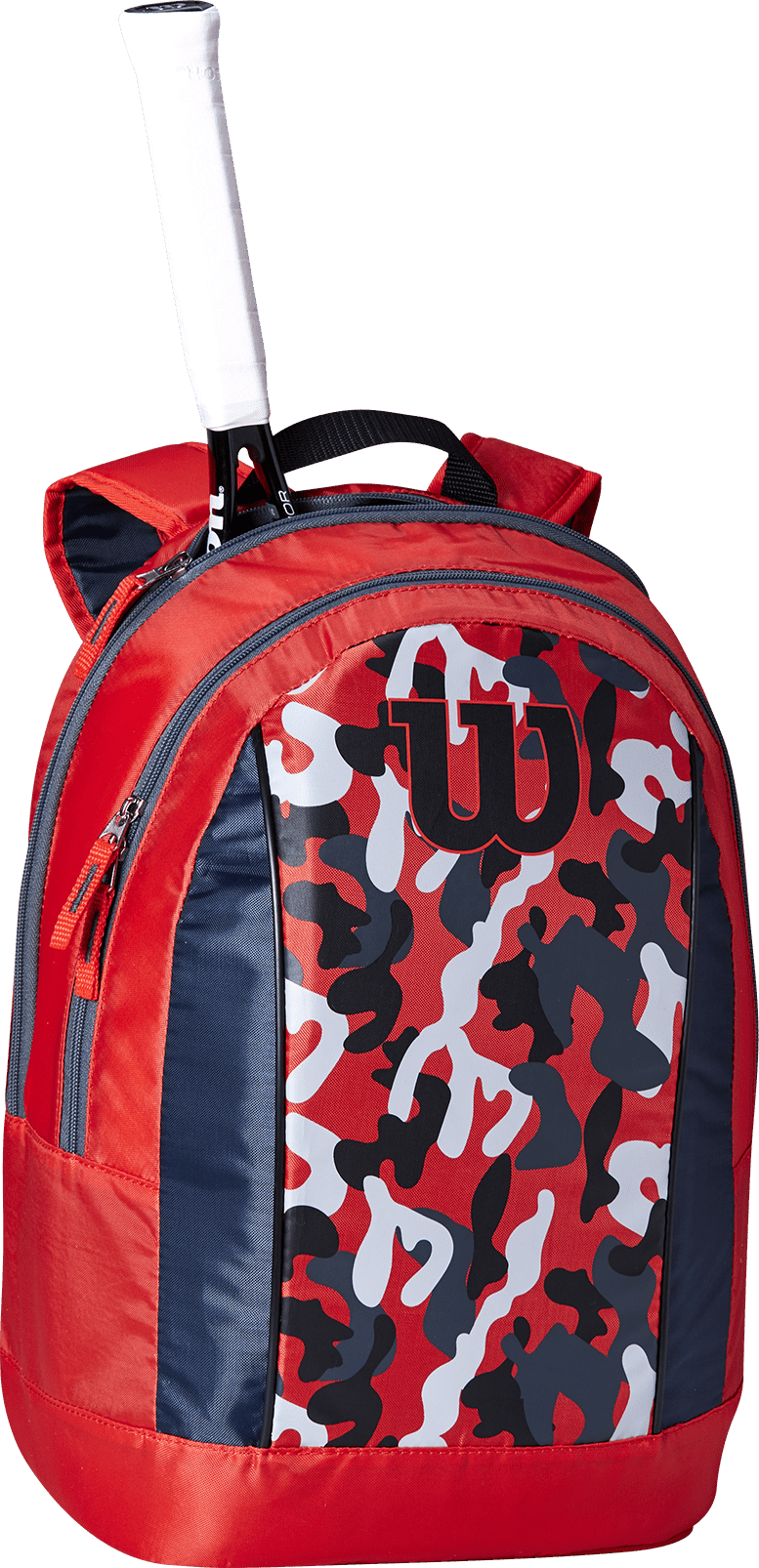 ZAINO DA PADEL JUNIOR WILSON WR8017704 ROSSO GRIGIO NERO