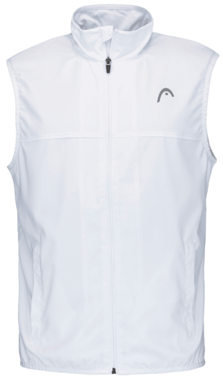 GILET DA TENNIS DA UOMO HEAD CLUB VEST 811411 WH Tecnica Sport