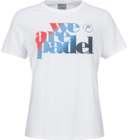 T-SHIRT DA DONNA HEAD WE ARE PADEL 814593 WHNV