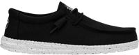 SCARPE DA UOMO HEYDUDE WALLY SLUB CANVAS BLACK 40009 001