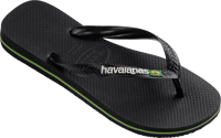 Picture of INFRADITO HAVAIANAS BRASIL LOGO BLACK BLACK 1069