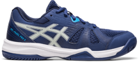 Picture of SCARPA DA PADEL JUNIOR ASICS PADEL PRO 5 GS INDIGO BLUE LIGHT SAGE 1044A048 401