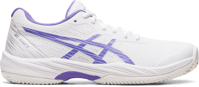 Picture of SCARPA DA TENNIS DA DONNA ASICS GAME 9 CLAY OC WHITE AMETHYST 1042A217 101