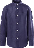 Picture of CAMICIA JUNIOR NORTH SAILS MANDARIN COLLAR NAVY BLUE 764142 0802