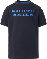 Immagine di T-SHIRT A MANICA CORTA JUNIOR NORTH SAILS GRAPHIC NAVY BLUE 795036 0802